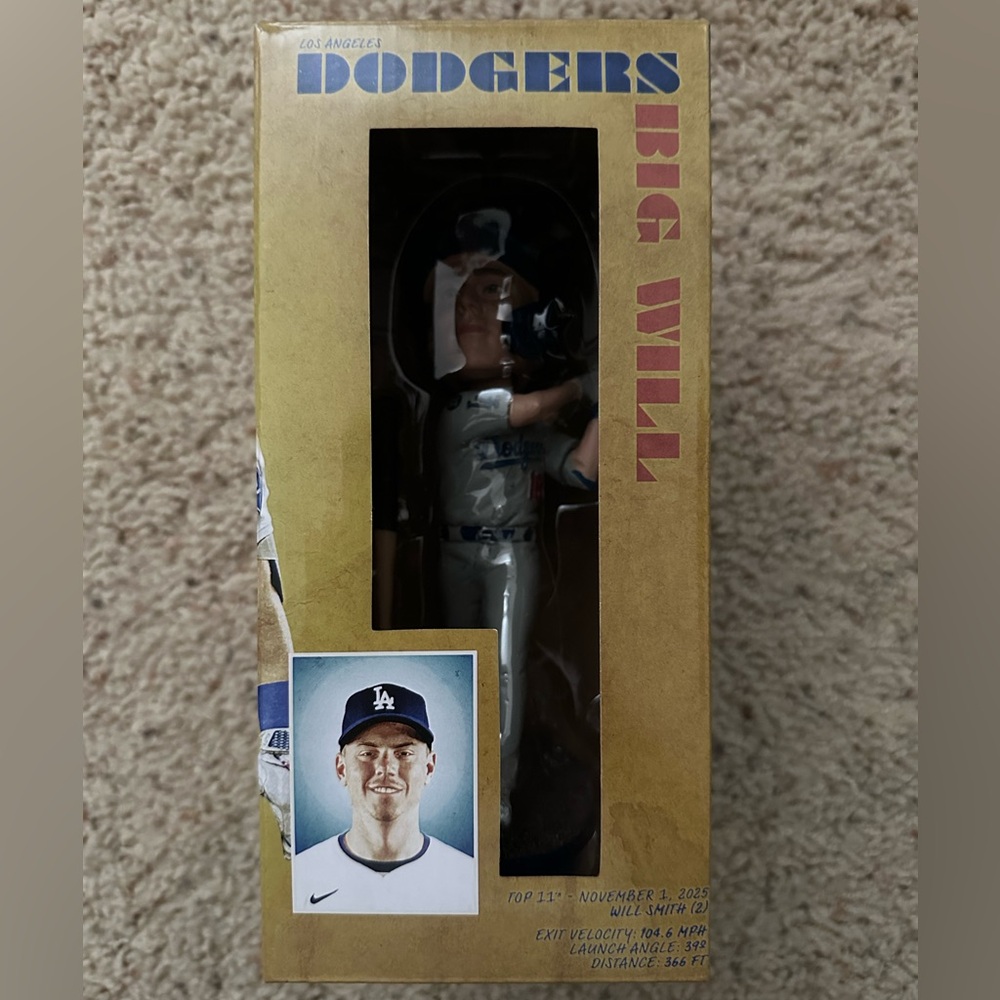 Will Smith Dodgers bobblehead